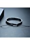 Unisex Natural Hematite Stone Smoked Bracelet - 4