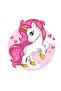 Sevimli Ponny Duvar Sticker - 2