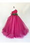 Zb Kids Fuchsia Dream Girl's Long Evening Dress - 5