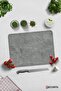Glass Cutting Board - Glass Cutting Board |   Gray Marble Look |   30cm X 40cm
