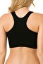 Seamless Thick Strap Sports Bustier Black New Season - 2