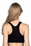 Seamless Thick Strap Sports Bustier Black New Season - 5