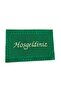 Welcome Written Door Mat Green Color 40x60cm Patterned