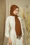 Cotton Viscose Tile Pashmina Women's Shawl 180x70 Cm With Tassels High Quality 150 gr Pashmina - 2
