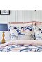Delfi Purple 100% Cotton Double Duvet Cover Set - 2