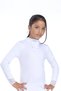 Ribbed Lace Girl's T-shirt 7067t