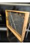 M Marble Patterned Large Tray Black 45x33x4,5cm