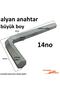 Allen Key No 14 Single Large Size Allen Key L Allen Extension - 2