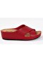 Dza37-1802 Red Daily Orthopedic Women's Slippers - 2