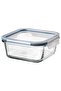 600ml Square Glass Storage Container - Plastic Lid