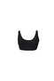 Young Girl's 6-Piece Camisole with Pads Plain Wide Strap Exercise Half Tank Top Bustier - 3