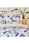Delfi Purple 100% Cotton Double Duvet Cover Set - 3