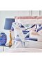 Delfi Purple 100% Cotton Double Duvet Cover Set - 4