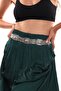 Women's Antique Silver Plated Design Ethnic Belt - 2