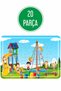Farmer Boy And His Carriage, Playground, Sea And Holiday, Submarine Wooden Puzzle Set Of 4 - 3