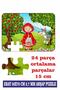 Tree with Apples, Little Red Riding Hood and the Wolf Giant Piece Fun Puzzle 50x70 Cm - 3