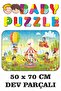 Carousel and Play Time Fun Puzzle with Giant Pieces 50x70 Cm