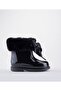 W10258 Bimbi Soft Kids أحذية المطر السوداء - 3