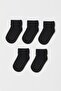 5 Pack Oraganik Cotton Anti-Slip Baby/Kid Socks
