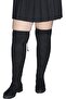 Stretch Black Women's Boots