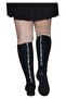 Stretch Black Women's Boots - 3