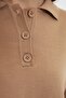 Camel Polo Yaka Tunik-Pantolon Triko Takım TCTAW22US0076 - 4