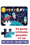 قطعة أحجية ممتعة لرائد الفضاء العملاق من الكواكب مقاس 50 × 70 سم - 3
