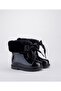 W10258 Bimbi Soft Kids أحذية المطر السوداء - 2