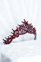 Red Bridal Crown - 2