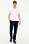 Navy Blue Men's Knitted Trousers