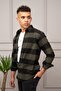 New Season Plaid Cotton Lumberjack Shirt - 3