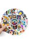 50 Pieces Non-Repeated Travel Adventure Quality PVC Sticker 06 - 4
