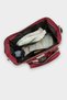 Claret Red Baby Bag Printed Pocket Mother Baby Care Backpack M000005163 - 6