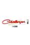 Challenger Metal Luggage Crest Red - 3