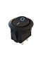Ic-133 20mm Round Non-Illuminated Switch On-Off 2P Black