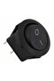 Ic-133 20mm Round Non-Illuminated Switch On-Off 2P Black - 2