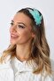Lh1245 Mint Butterfly Maternity Crown