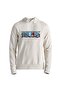 Unisex Ecru Printed Sweatshirt