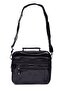 Men's Black Fashion Bu-42 Faux Leather Sling Bag - 3