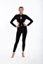 Women's Clara Black Tights - Jumpsuit - 4
