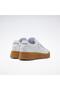 Woman's White Club C Stacked Women's Daily Sports Shoes - 4