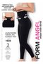 Women's Black High Waist Laser Cut Tights Corset 1026 - 2