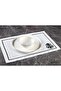 قطعتان من تأثير الكتان المطرز الملكي للخدمة الأمريكية (أسود) - 3