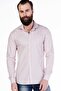 Men's Light Pink Slim Fit Sports Shirt