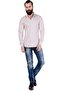 Men's Light Pink Slim Fit Sports Shirt - 4