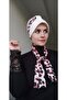 المرأة ليوبارد وشاح بونيه إكرو