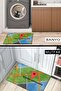 Map Door Mat Decorative Outdoor/Home/Bathroom/Kitchen/Bedroom/Entry Door Mat - 3