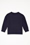 Navy Blue Girl's Sweatshirt - 2