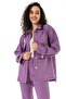 Women's Shirt Trousers Lilac Double Set - 4