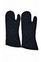 Professional Oven Gloves Set of 2 Black Color Length 39cm